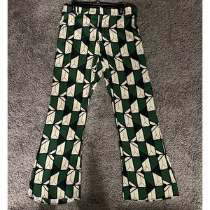 Zara geo printed pants size XL